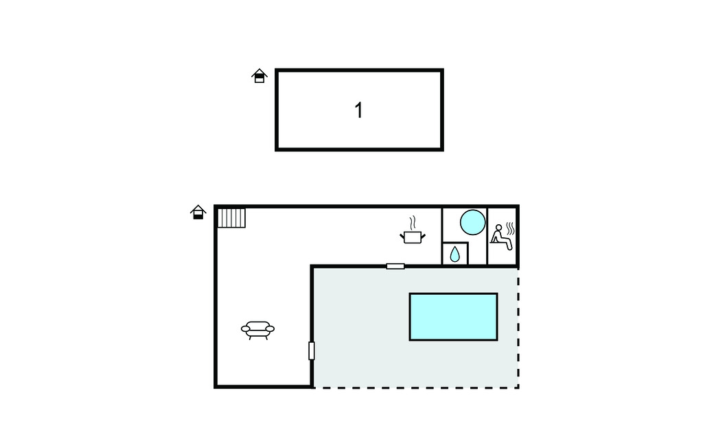 Maison 10 personnes avec piscine chauffée à Verchain-Maugré - Photo 18