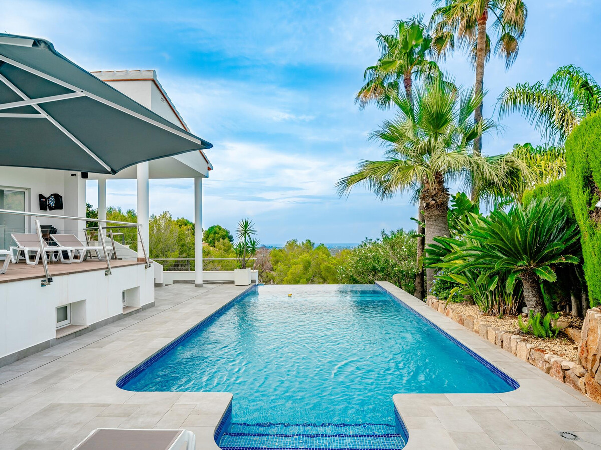Villa 6 pers. à Pedreguer : piscine privée et vue mer - Photo 3