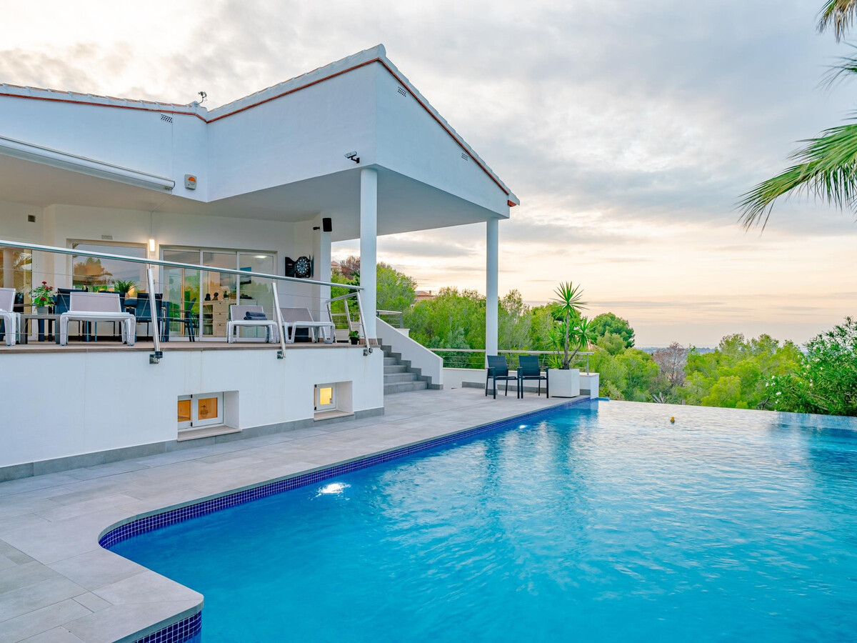 Villa 6 pers. à Pedreguer : piscine privée et vue mer - Photo 4
