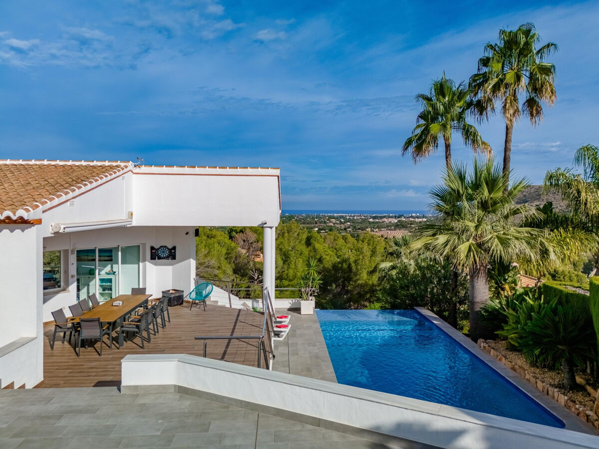 Villa 6 pers. à Pedreguer : piscine privée et vue mer - Photo 22