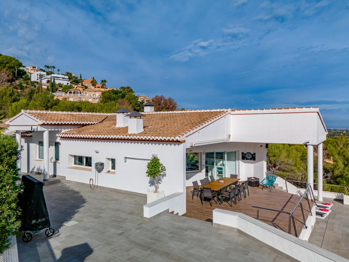 Villa 6 pers. à Pedreguer : piscine privée et vue mer - Photo 23