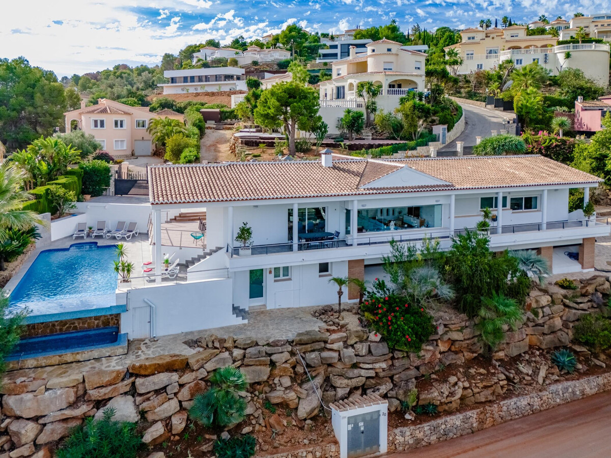 Villa 6 pers. à Pedreguer : piscine privée et vue mer - Photo 24