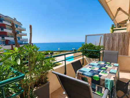 Appartement 6 pers. Corniche Sète, piscine & plage : photo 1