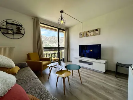 Studio Le Bois d'Aurouze, 9e étage vue montagne : photo 1