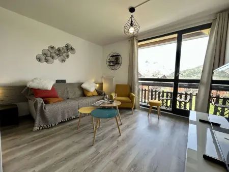 Studio Le Bois d'Aurouze, 9e étage vue montagne : photo 10