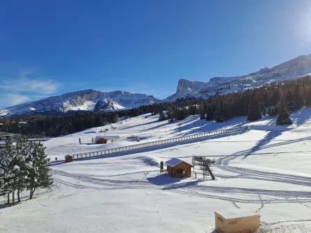 Studio Le Dévoluy, vue Pic de Bure, 50m des pistes : photo 17