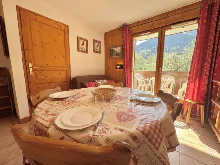 Appartement 5 pers. Praz-sur-Arly, ski à 450 m : photo 4