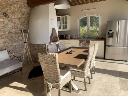 Villa vue mer, animaux admis - 12 pers., Villa 12 personnes à Bormes les Mimosas - Photo 9