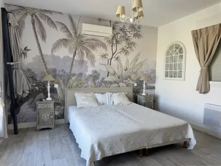 Villa vue mer, animaux admis - 12 pers., Villa 12 personnes à Bormes les Mimosas - Photo 13