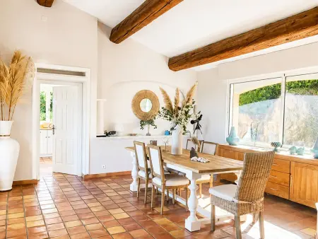 Villa vue mer, animaux admis - 12 pers., Villa 12 personnes à Bormes les Mimosas - Photo 25