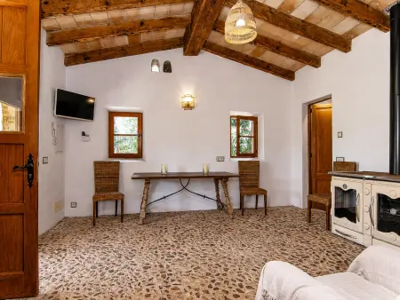 Can Bregat, gîte rural 2 pers. à Pollença, vue montagne : photo 7