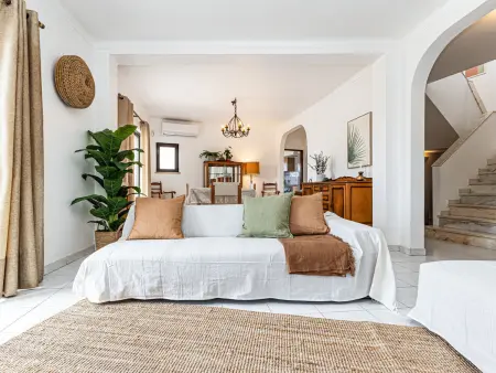 Location villa à Porches, Villa avec piscine privée & animaux admis - 6 pers.