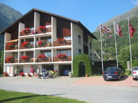 Location appartement à Fiesch, Casa Yolanda 2. OG Süd Appartement/Fewo, Dusche oder Bad, WC