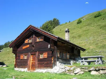 Location appartement à Fiesch, Alphütte Bielerchäller Appartement/Fewo, Dusche oder Bad, WC, 1 Schlafraum