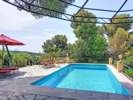 Grenouille – Gîte 3 pièces avec piscine à Vence : photo 26