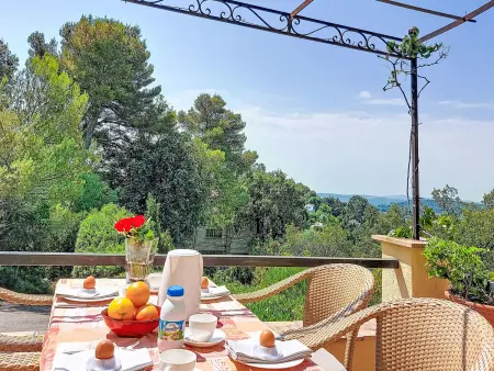 Grenouille – Gîte 3 pièces avec piscine à Vence : photo 29