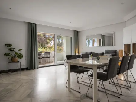 Appartement 2 chambres vue mer, terrasse Marbella : photo 6