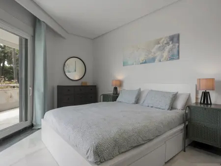 Appartement 2 chambres vue mer, terrasse Marbella : photo 13