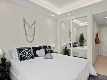 Appartement moderne, vue mer - 6 pers., Appartement 6 personnes à Marbella : photo 18