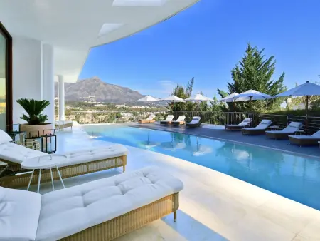Villa Sueña Blanca, 16 pers. – Vue mer et golf à Marbella : photo 3