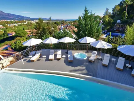 Villa Sueña Blanca, 16 pers. – Vue mer et golf à Marbella : photo 4
