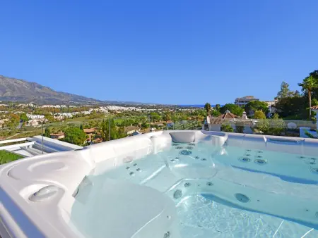 Villa Sueña Blanca, 16 pers. – Vue mer et golf à Marbella : photo 7