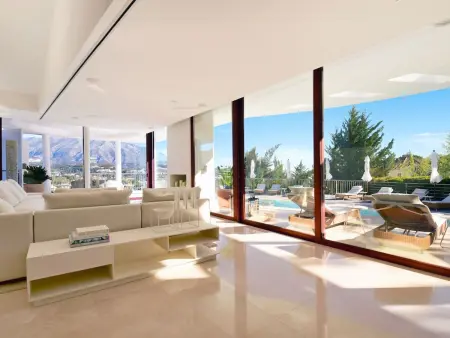 Villa Sueña Blanca, 16 pers. – Vue mer et golf à Marbella : photo 12