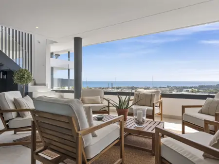 Sunshine Penthouse - Terrasse vue mer et montagne : photo 1