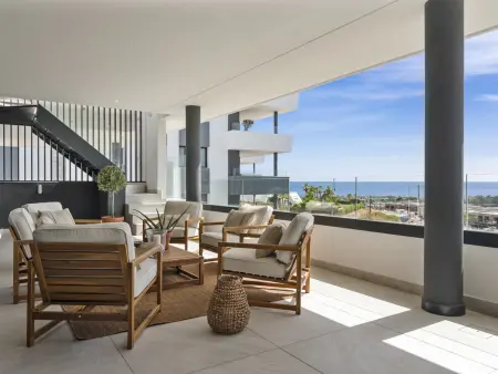 Sunshine Penthouse - Terrasse vue mer et montagne : photo 2
