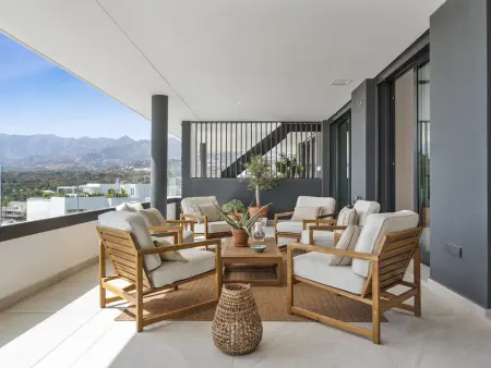Sunshine Penthouse - Terrasse vue mer et montagne : photo 23