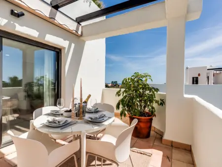 Penthouse duplex Jacuzzi vue mer - Estepona : photo 12