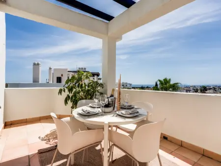 Penthouse duplex Jacuzzi vue mer - Estepona : photo 13