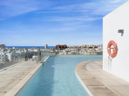 Appartement 2 ch, piscine toit vue mer à Estepona : photo 16