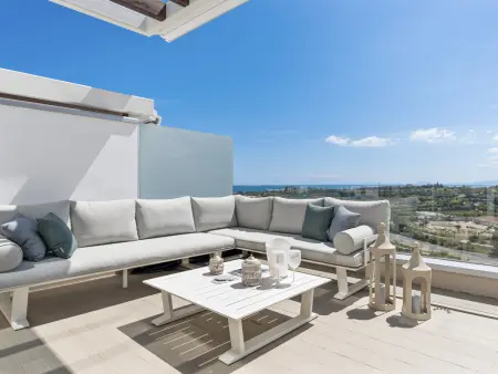 Penthouse Oceana Views, terrasse mer à Estepona : photo 3