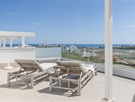 Penthouse Oceana Views, terrasse mer à Estepona : photo 5