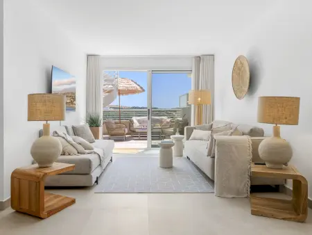 Feliz Penthouse – Terrasse 70 m², vue mer et golf : photo 2