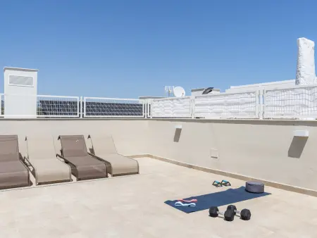 Feliz Penthouse – Terrasse 70 m², vue mer et golf : photo 21