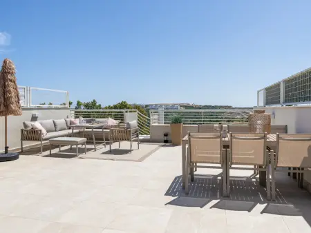Feliz Penthouse – Terrasse 70 m², vue mer et golf : photo 24