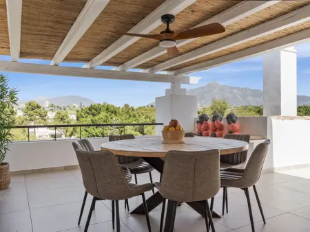 Location appartement à Marbella Nueva Andalucia, Penthouse raffinÃ© avec terrasse - 4 chambres