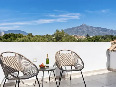 Penthouse duplex 4 chambres, terrasse sur toit à Marbella : photo 19