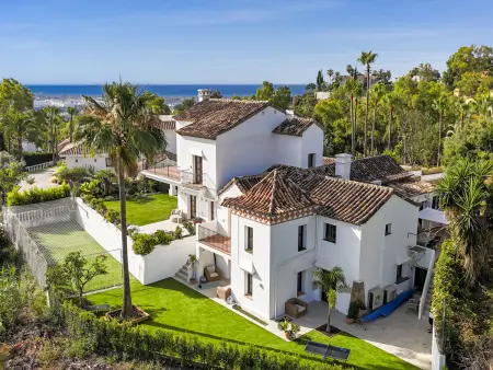 Location villa à Benahavís, Villa avec piscine privÃ©e, vue panoramique - 10 pers.
