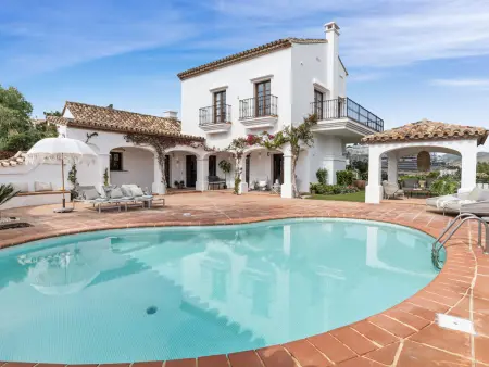 Villa Corazon à Benahavis : 5 ch., piscine, vue mer : photo 3