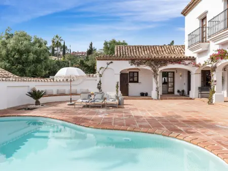 Villa Corazon à Benahavis : 5 ch., piscine, vue mer : photo 4