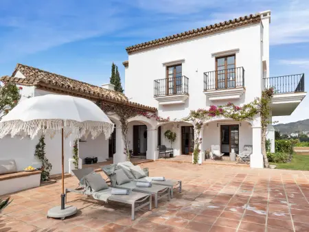 Villa Corazon à Benahavis : 5 ch., piscine, vue mer : photo 5