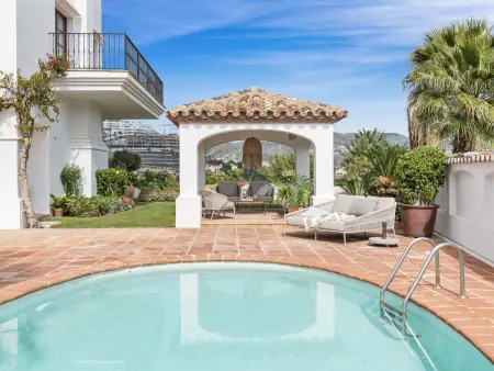 Villa Corazon à Benahavis : 5 ch., piscine, vue mer : photo 6