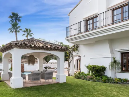 Villa Corazon à Benahavis : 5 ch., piscine, vue mer : photo 7