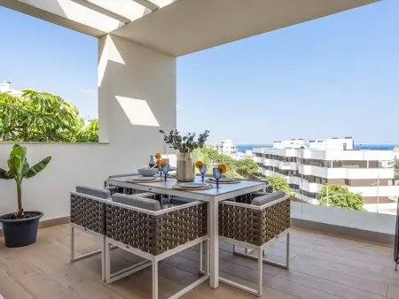 Casa Maja, penthouse 2 ch. avec solarium vue mer : photo 2