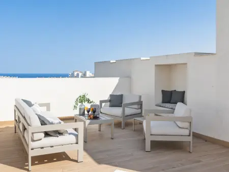 Casa Maja, penthouse 2 ch. avec solarium vue mer : photo 14