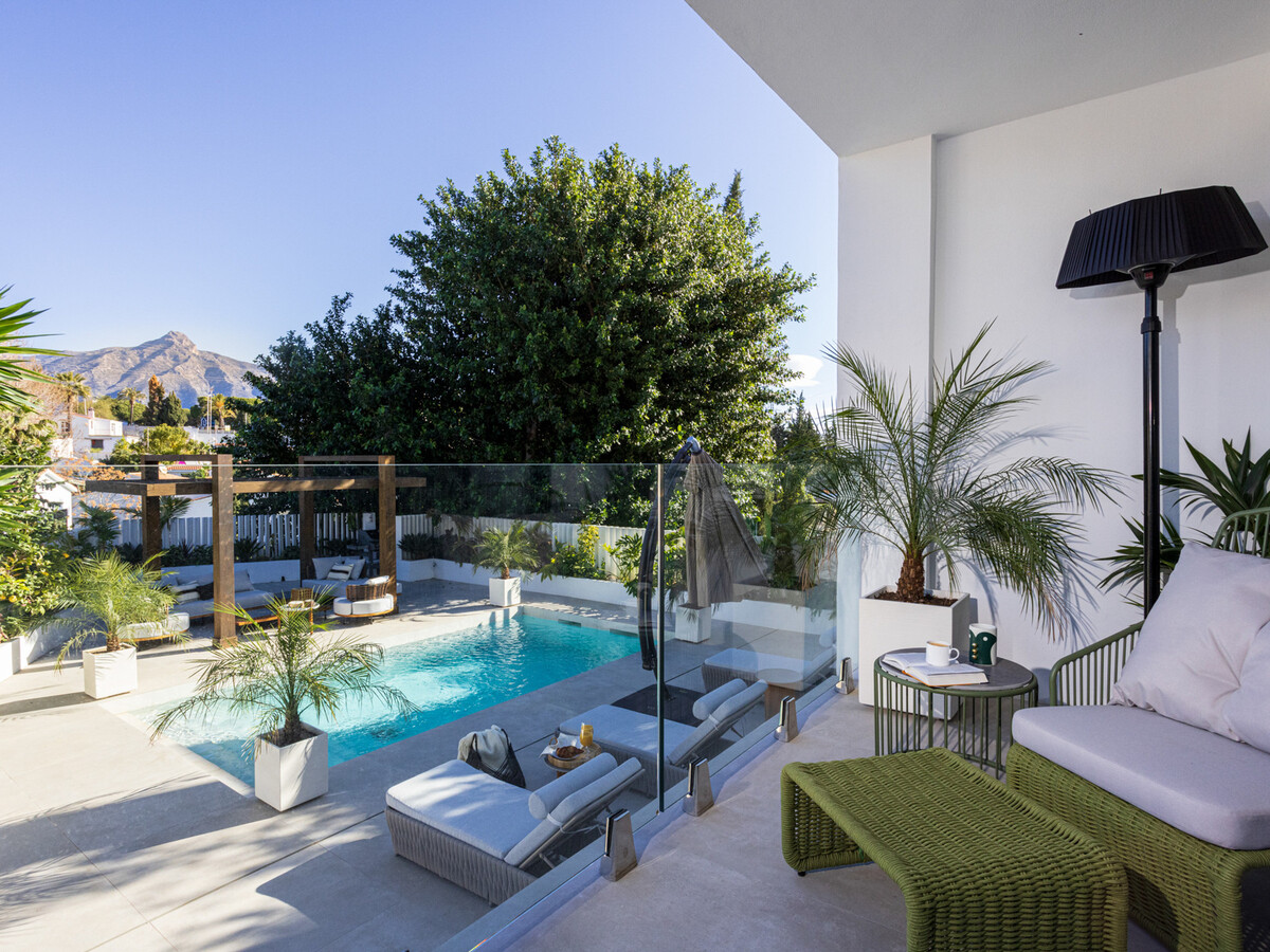 Villa Serenis, 5 chambres, piscine chauffée et vue La Concha - Photo 26