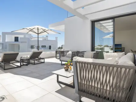 Penthouse duplex vue mer avec solarium et jacuzzi : photo 11